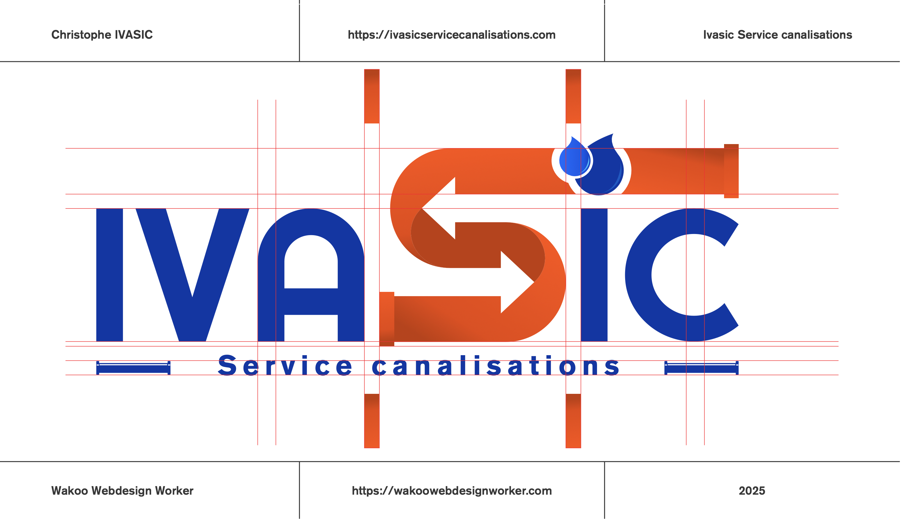 Charte graphique Ivasic Service Canalisations
